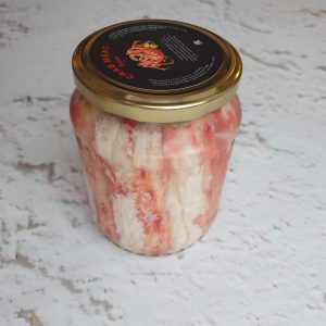 20251205 150735 e1765539477344 300x300 - Мясо Камчатского краба в стеклянной банке (1-я фаланга)